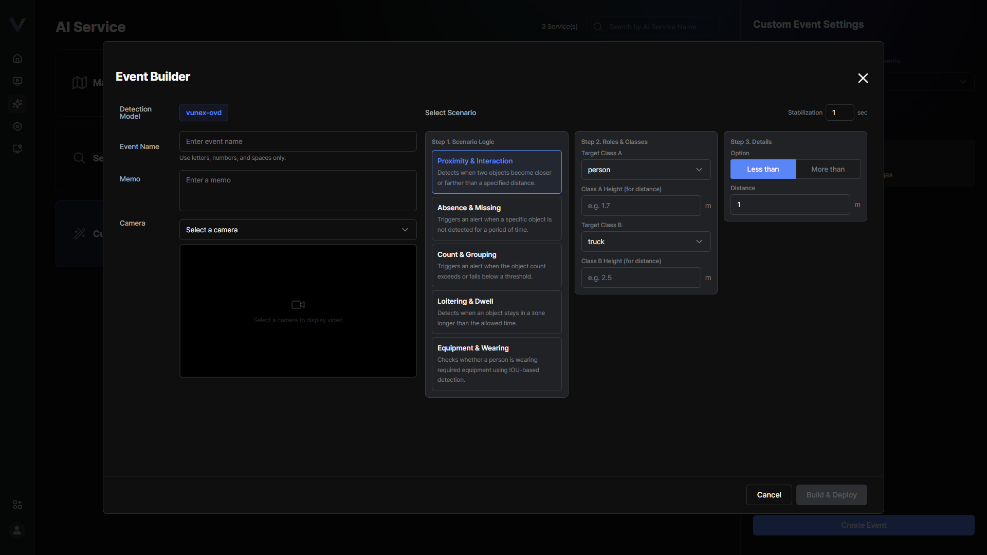 Figure 5-28. Event Builder Detailed Conditions